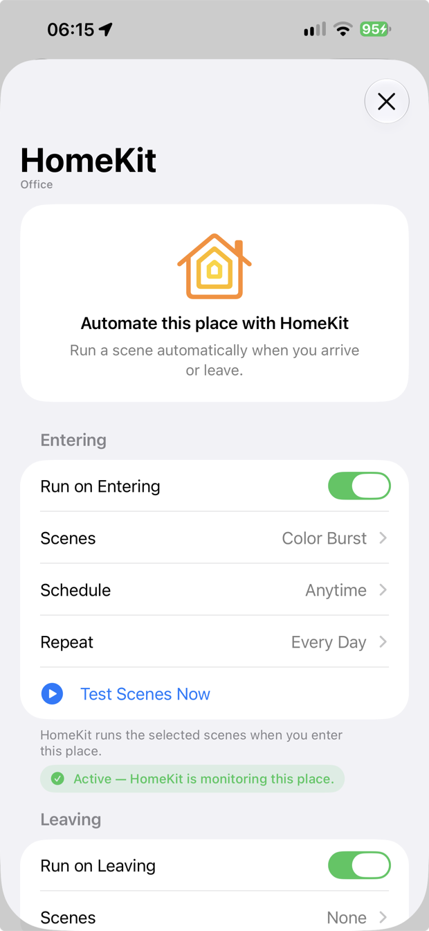 Geofency HomeKit-Automation